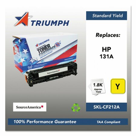 TRIUMPH Remanufactured CF212A 131A Toner, 1,800 Page-Yield, Yellow 751000NSH1400 SKL-CF212A